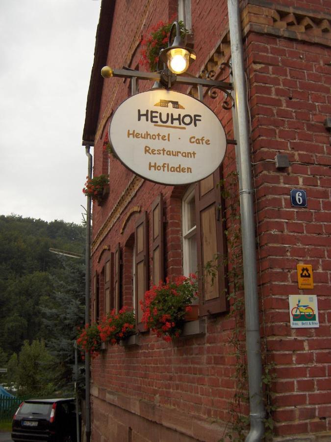Heuhof-Breitau Gaestezimmer Sontra Bagian luar foto
