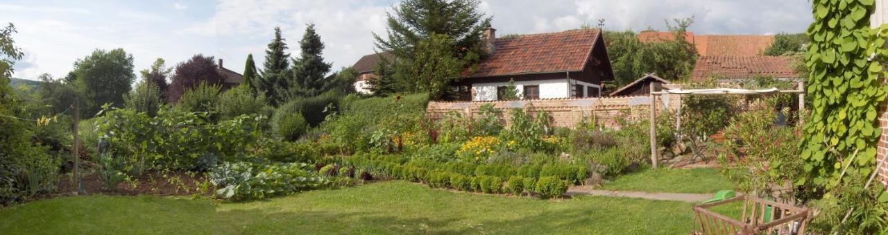 Heuhof-Breitau Gaestezimmer Sontra Bagian luar foto